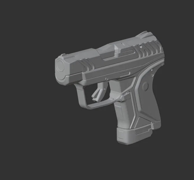 Mô hình 3D Ruger LCP II - Image 3