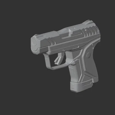 Mô hình 3D Ruger LCP II