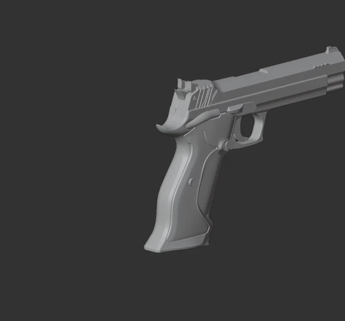 Mô hình 3D Sig Sauer P210 - Image 3