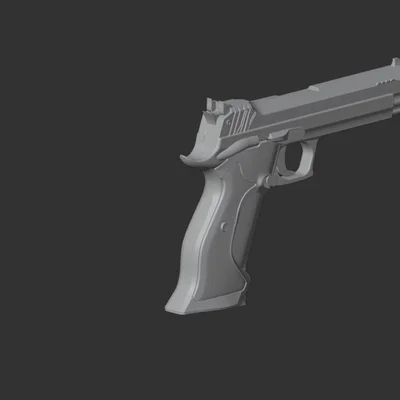 Mô hình 3D Sig Sauer P210