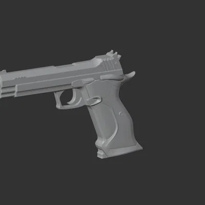 Mô hình 3D Sig Sauer P210