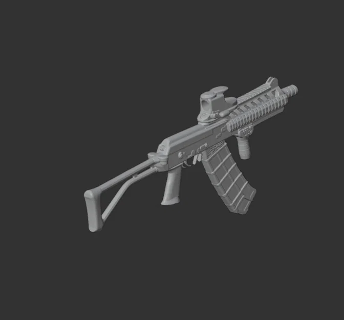 Mô hình 3D Saiga-12 - Image 3