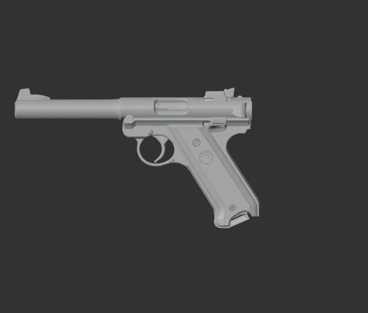 Mô hình 3D Ruger Mark IV - Image 2