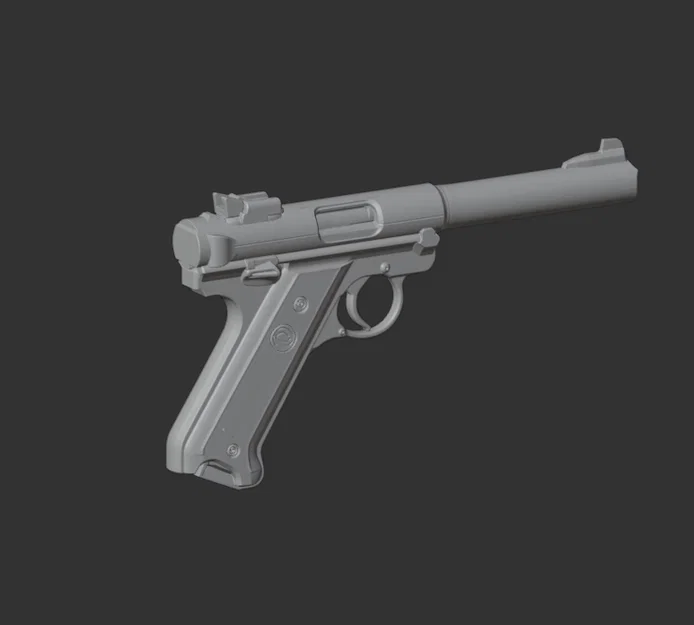 Mô hình 3D Ruger Mark IV - Image 4