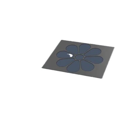 Flower Stencil: Khuôn mẫu vẽ hình hoa nghệ thuật bằng in 3D