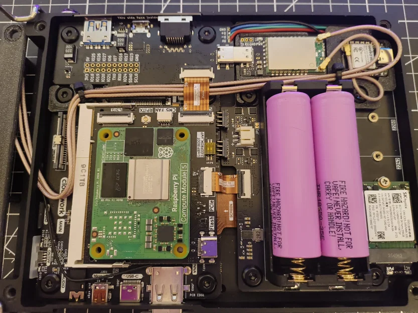 Giá đỡ bên trong XIAO ESP32 cho uConsole - Image 4