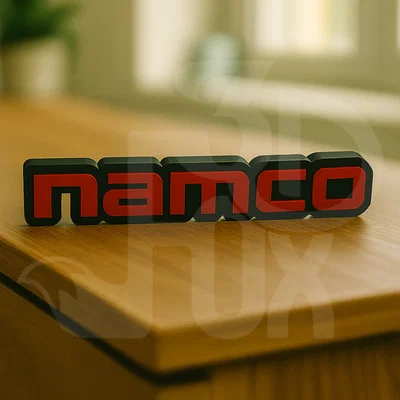 Mô hình logo Namco trang trí bàn làm việc cho game thủ