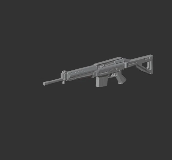 Mô hình 3D súng Sig Sg 751 - Image 3