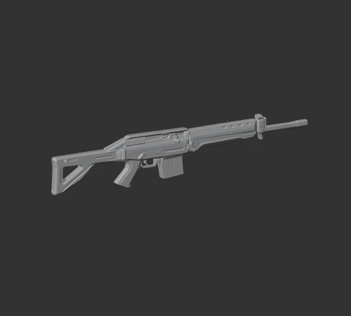 Mô hình 3D súng Sig Sg 751 - Image 4