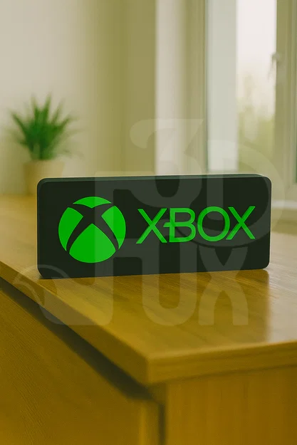 Mô hình logo Xbox trang trí góc làm việc cực chất cho game thủ - Image 1