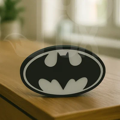 Mô hình logo Batman 3D ấn tượng trang trí bàn làm việc