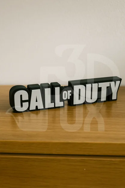 Mô hình trang trí Logo Call Of Duty chất lượng cho góc Gaming - Image 1