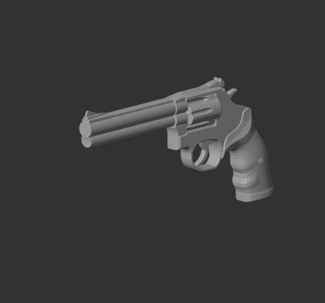 Mô hình 3D Smith Wesson 686 - Image 3