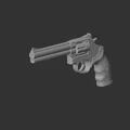 Mô hình 3D Smith Wesson 686 - Thumbnail 3