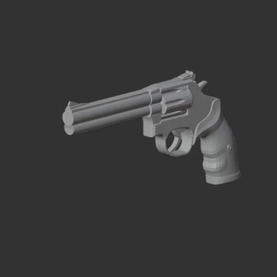 Mô hình 3D Smith Wesson 686
