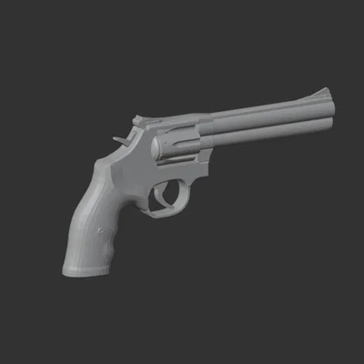 Mô hình 3D Smith Wesson 686