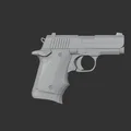 Mô hình 3D súng ngắn Sig Sauer P938 - Thumbnail 2