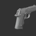 Mô hình 3D súng ngắn Sig Sauer P938 - Thumbnail 3