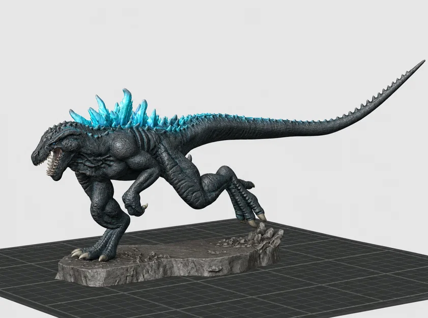 Mô hình Godzilla 3D - Image 1