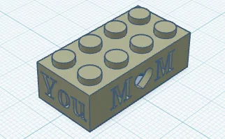 Gạch LEGO 2x4 Quà Tặng Ngày Của Mẹ - Image 4