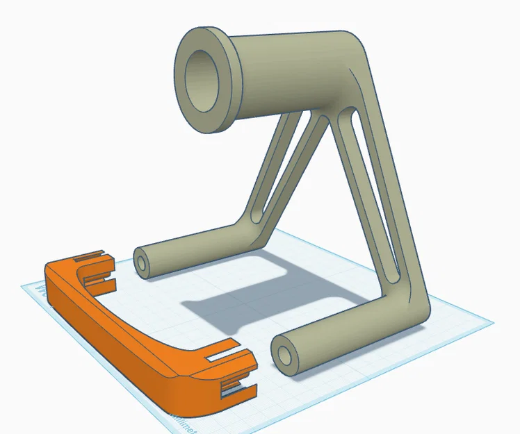 Giá đỡ cuộn nhựa in 3D (Spool holder) có khung gia cố cực chắc chắn - Image 2