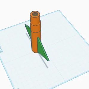 Mô hình tầng tên lửa 3D cho động cơ Estes A, B, C