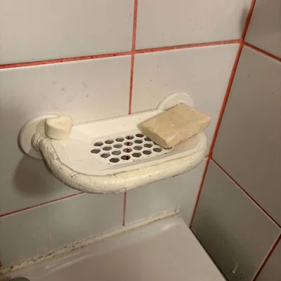 Khay đựng xà phòng nhà bếp (phong cách chung cư cũ)