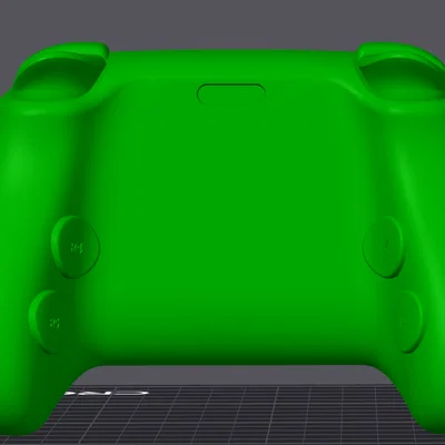 Vỏ mặt lưng Steam Controller đã loại bỏ lỗ ốc giúp in 3D dễ dàng