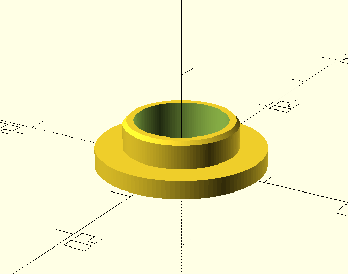 Đệm gia cố 3D cho thanh kim loại đường kính 10mm - Image 1