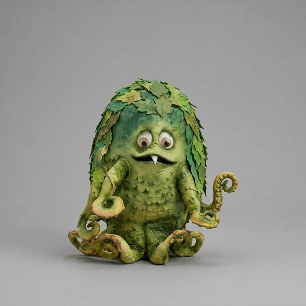 Mô hình 3D Sigmund and the Sea Monsters - 2 phiên bản độc đáo - Image 3