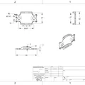 Bộ gá pin cho khung drone cinemovr25 - Phụ kiện in 3D chắc chắn - Thumbnail 1