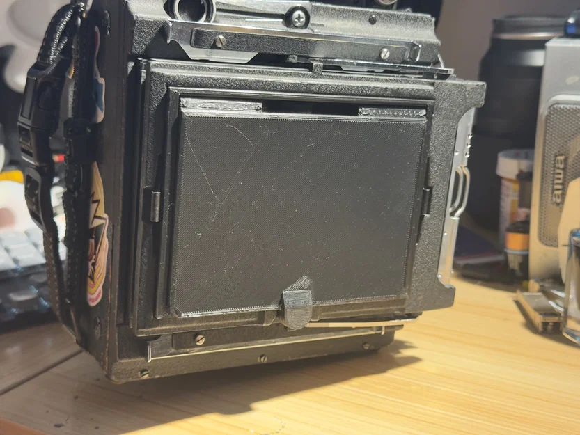 Hood che kính mờ (Ground Glass Hood) cho máy ảnh Graflex 4X5 - Image 1