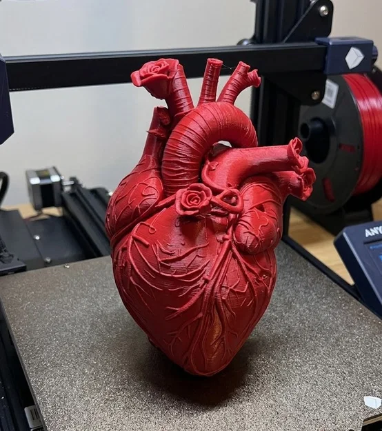Mô hình trái tim hoa hồng 3D Floral Heart đầy tính nghệ thuật - Image 1