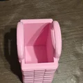 Bình hoa hình túi xách chần bông (Quilted Handbag Vase) - Thumbnail 4