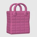 Bình hoa hình túi xách chần bông (Quilted Handbag Vase) - Thumbnail 6