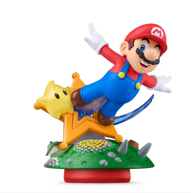 Mô hình 3D Amiibo Super Mario và Luma (Super Mario Galaxy) - Tạo bởi AI - Image 1