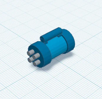 Mô hình súng nước in 3D tương thích với khối lắp ráp Klemmbaustein - Image 1