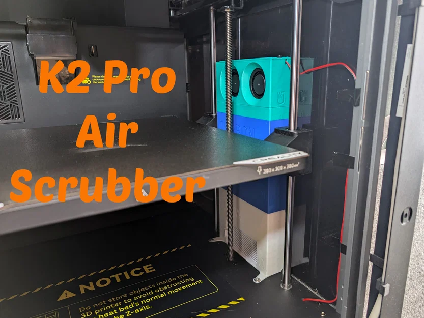 Bộ lọc không khí K2 Pro Air Scrubber cho máy in 3D - Image 1