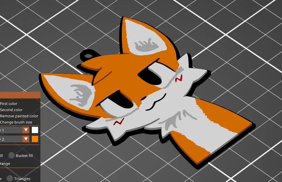 Móc khóa Foxkisser - Image 1