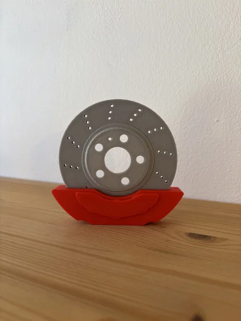 Lót ly mô hình đĩa phanh xe hơi độc đáo - Phụ kiện trang trí 3D - Image 1