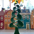 Mô hình cây thông Noel cách điệu 3D - Trang trí Giáng sinh tinh tế - Thumbnail 1