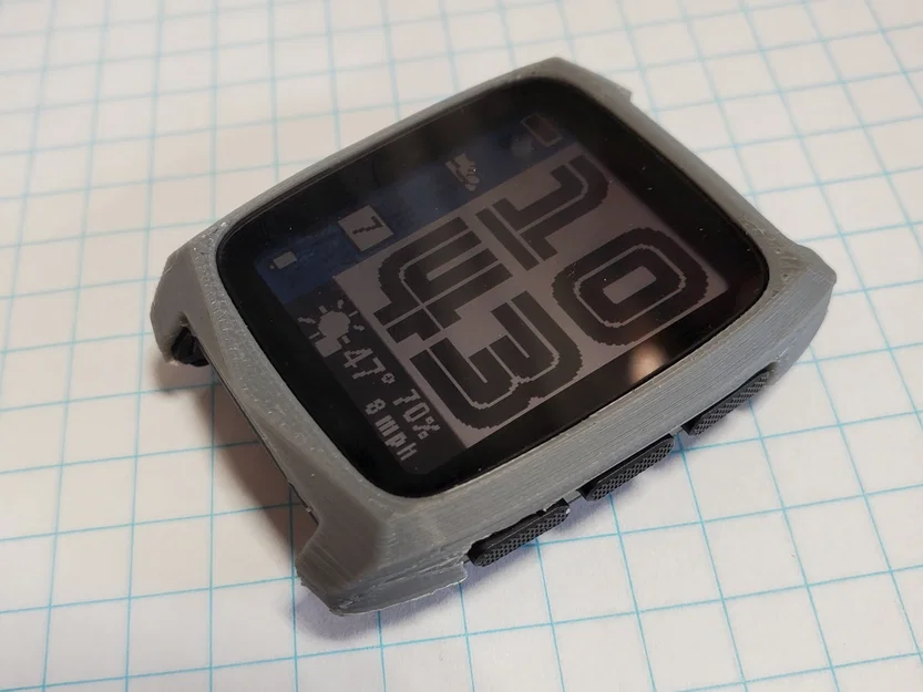 Ốp viền bảo vệ đơn giản cho Pebble Time 2 - Image 1