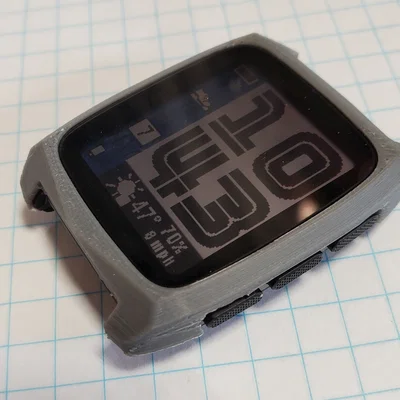 Ốp viền bảo vệ đơn giản cho Pebble Time 2