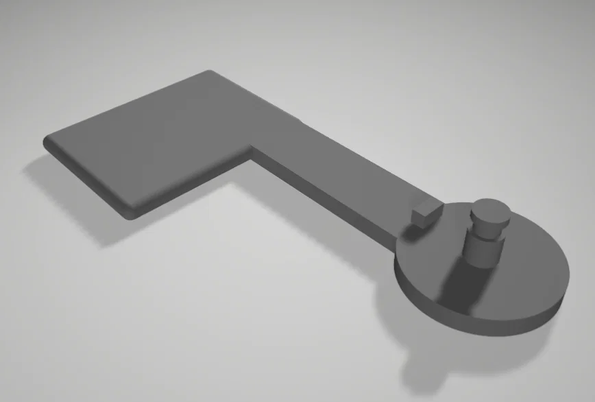 Cờ hiệu hộp thư Simple Mailbox Flag in 3D - Image 1