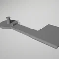 Cờ hiệu hộp thư Simple Mailbox Flag in 3D - Thumbnail 2