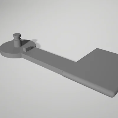 Cờ hiệu hộp thư Simple Mailbox Flag in 3D