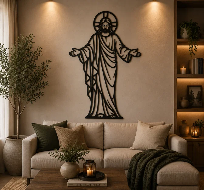 Tranh treo tường 2D Chúa Jesus - Image 1