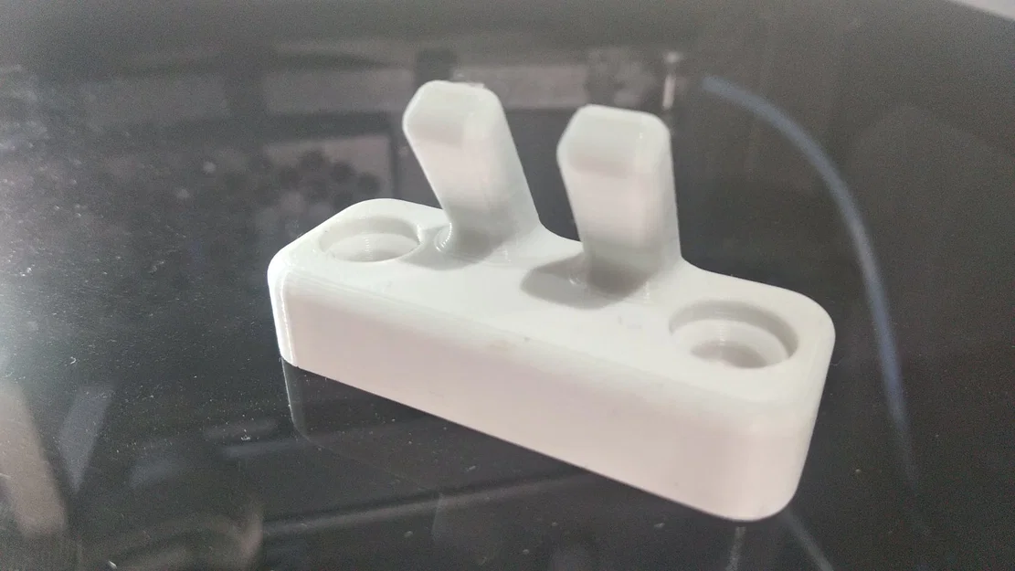 Mẫu móc treo đôi đa năng 3D (Gancho Doble) dùng bắt vít - Image 1