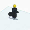 Mô hình súng bắn bi đeo ngón tay (canon a bille bague) in 3D - Thumbnail 1
