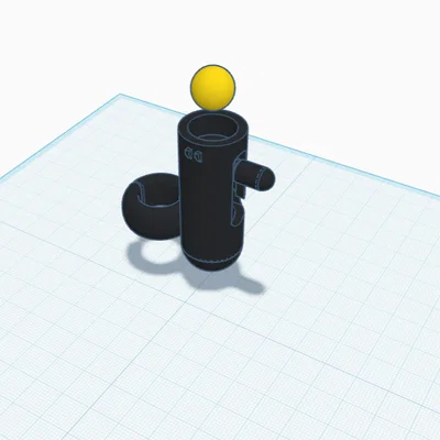 Mô hình súng bắn bi đeo ngón tay (canon a bille bague) in 3D